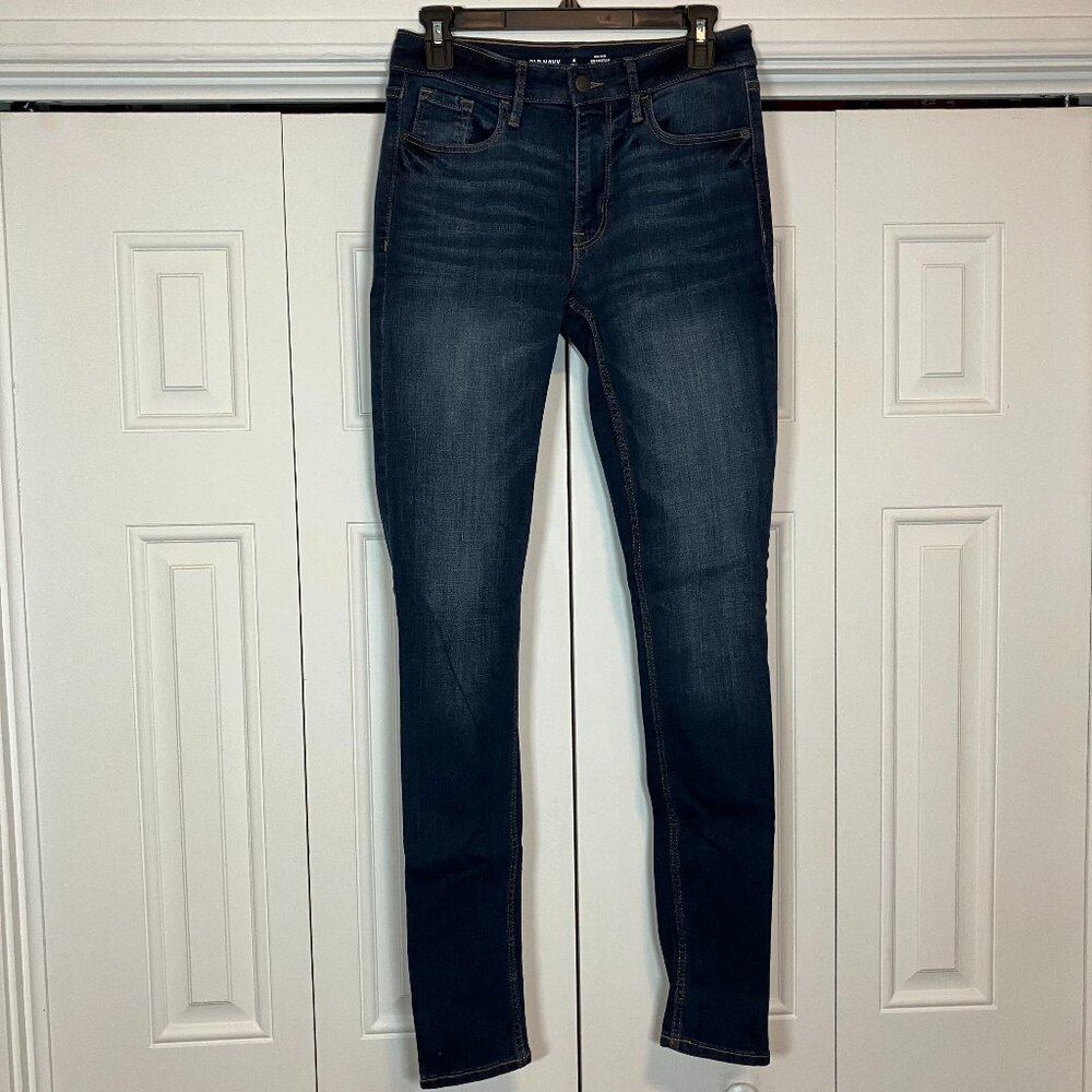 Old Navy Mid Rise Rockstar Super Skinny Jeans Sz 4T